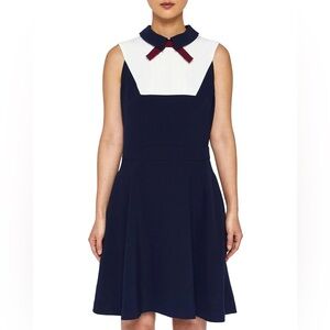 NWT Ted Baker Miyylee Collared Bib Dress, TB Size 1